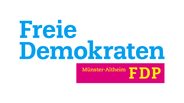 Logo der FDP Münster und Altheim