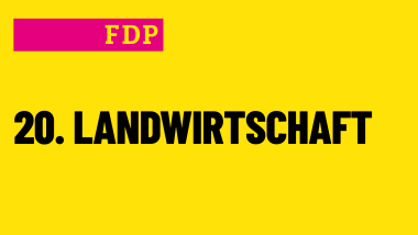 20. Landwirtschaft